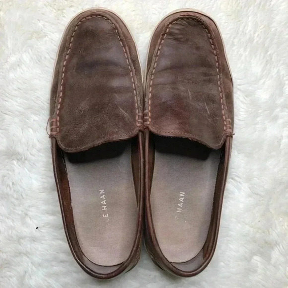 Cole Haan Brown Loafer Slip On Shoes Size  10 - Picture 9 of 13